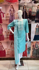 Printed Kurta pant Set(Single piece)