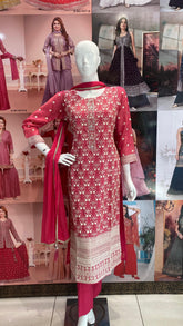Red Salwar Suit