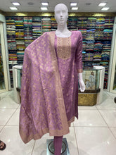 Purple Embellished Salwar Suit