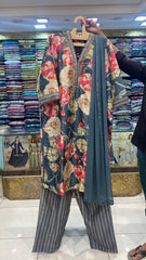 Kurta pant set with dupatta