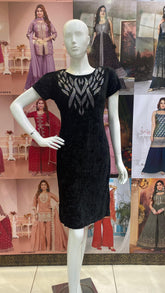 Black Sequin Dress 1