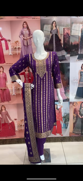 Purple Salwar Suit