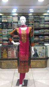 Multi coloured Salwar Suit