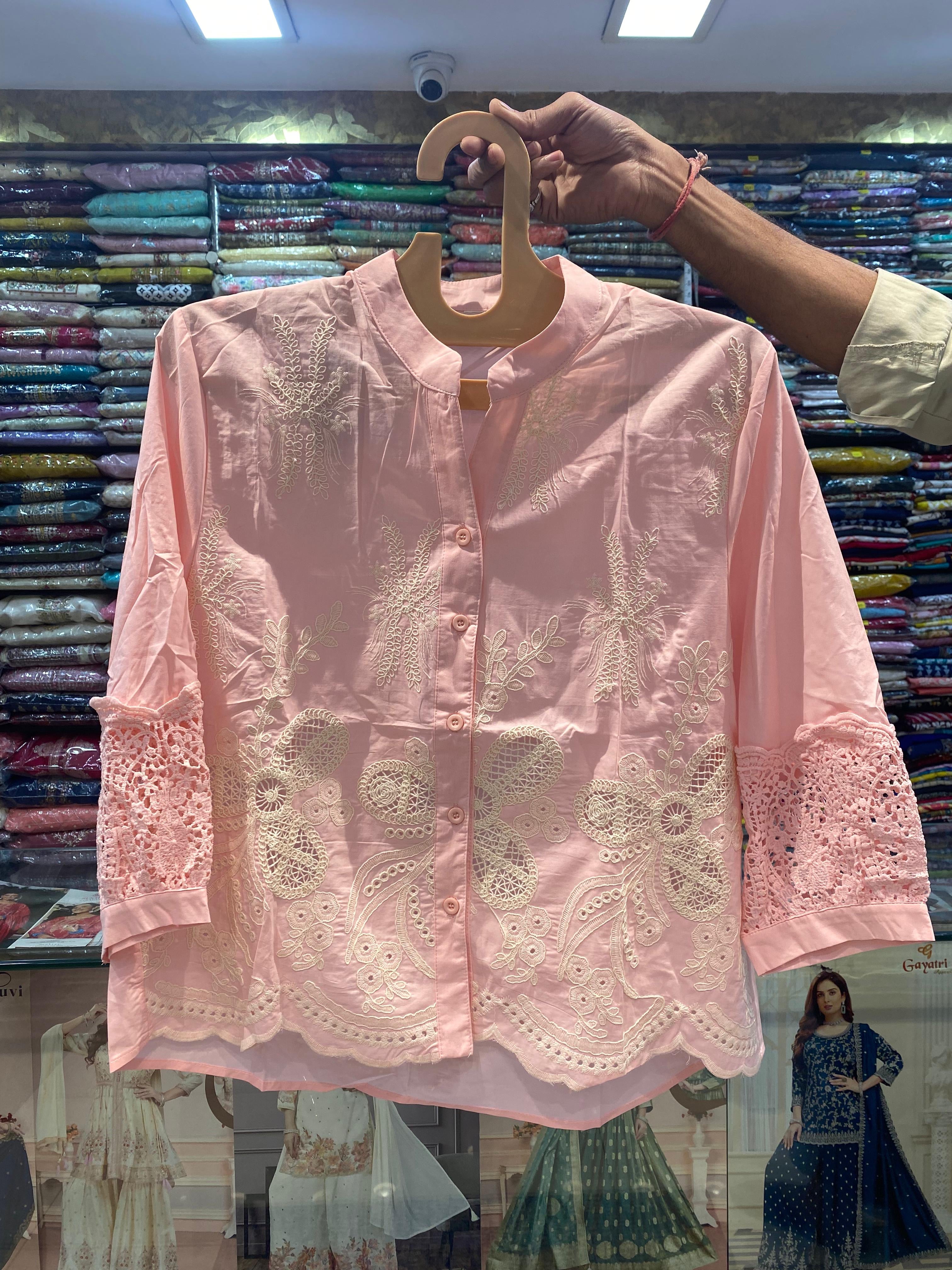 Luxe Embroidered Shirt