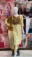 Printed Kurta Pant Set(Single Piece)